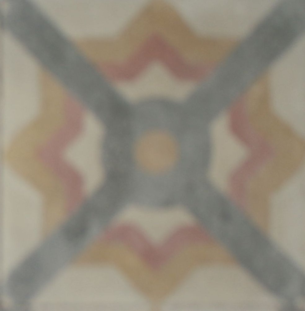 cementina di recupero decorata C 104